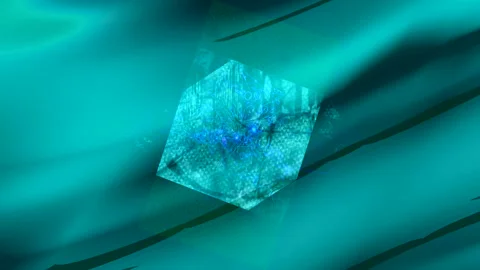 Abstract Dynamic Geometric Motion Stock Footage 342168905
