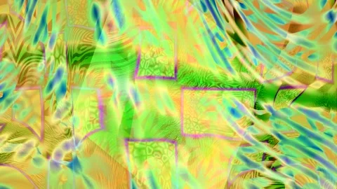 Abstract Dynamic Geometric Motion 库存影片 342171714
