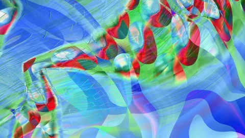 Abstract Dynamic Geometric Motion Stock Footage 342187704