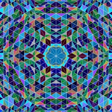 Abstract dynamic geometrical triangle pattern background design Illustrazione stock