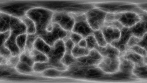 Abstract dynamic glowing energy streaks pulsating in dark background, scien.. Vidéo 334046017