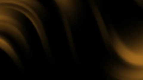 Abstract Dynamic Golden Waves Flowing on Black Background: A mesmerizing in.. Stock Footage 314513360