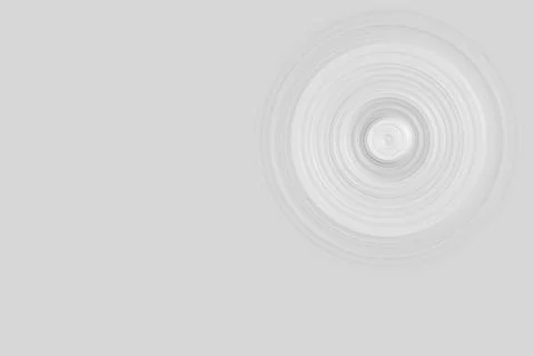 Abstract dynamic gray circle spin on white background Stock Illustration