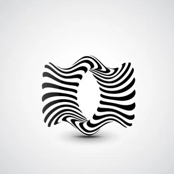 Abstract dynamic illustration Stock Illustration
