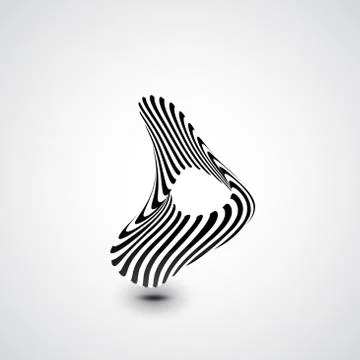 Abstract dynamic illustration Stock Illustration
