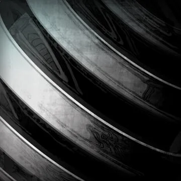 Abstract dynamic metal Stock Illustration