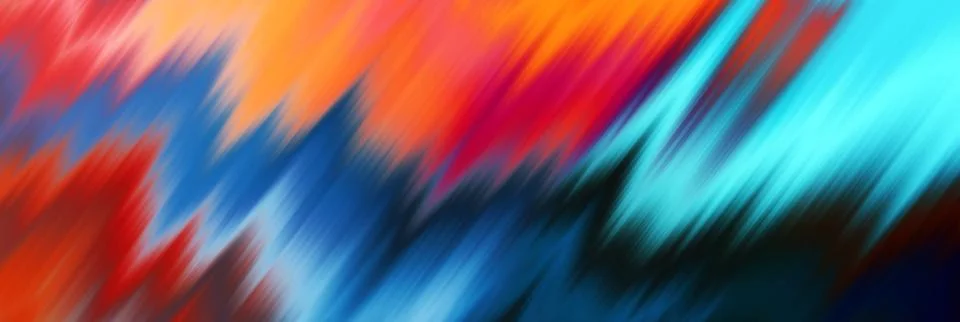 Abstract dynamic motion background with diagonal color streaks, vibrant ora.. 库存插图