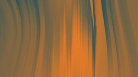 Abstract dynamic orange and teal flowing lines background for creative projec Video stock 345974925