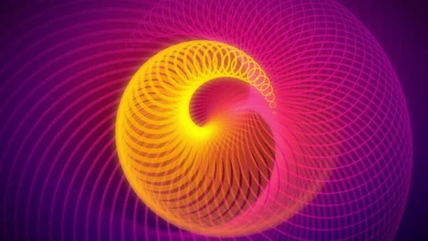 Abstract dynamic radial backdrop. Geometric shapes. Bright dynamic spiral 스톡 동영상 141277641