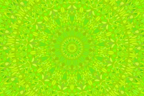 Abstract dynamic round floral pattern landing page background イラスト素材