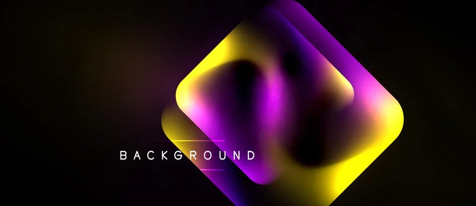 Abstract dynamic shape, vibrant colors blend. Gradient effect creates modern 스톡 일러스트
