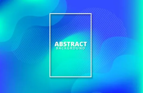 Abstract dynamic shapes background. Dynamic gradient shapes composition Stock Illustration