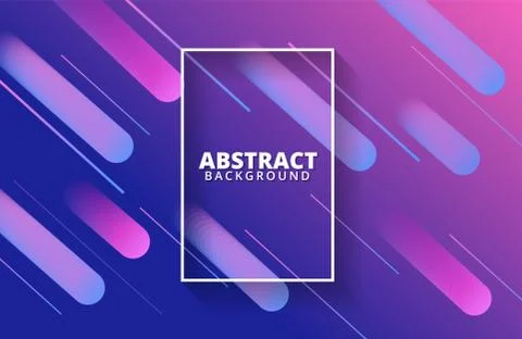 Abstract dynamic shapes background. Stock Illustration