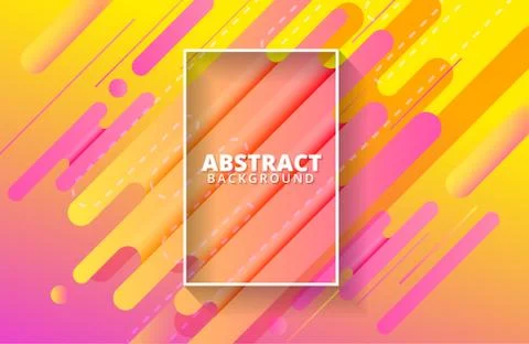 Abstract dynamic shapes background. Stock Illustration