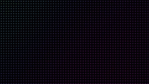 Abstract dynamic technology background animation. Gradient dots forming a grid Stock Footage 277226633