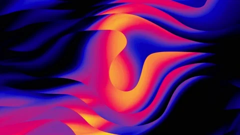 Abstract dynamic wave 4k video seamless display background pattern with abstract 動画素材 221607628