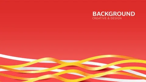Abstract dynamic wave line background Stock-Illustration