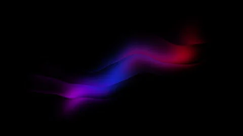 Abstract dynamic wave liquid fluid futuristic neon color glow background Video stock 329735524