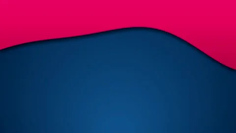 Abstract dynamic wave motion background animation video Vidéo 346234092