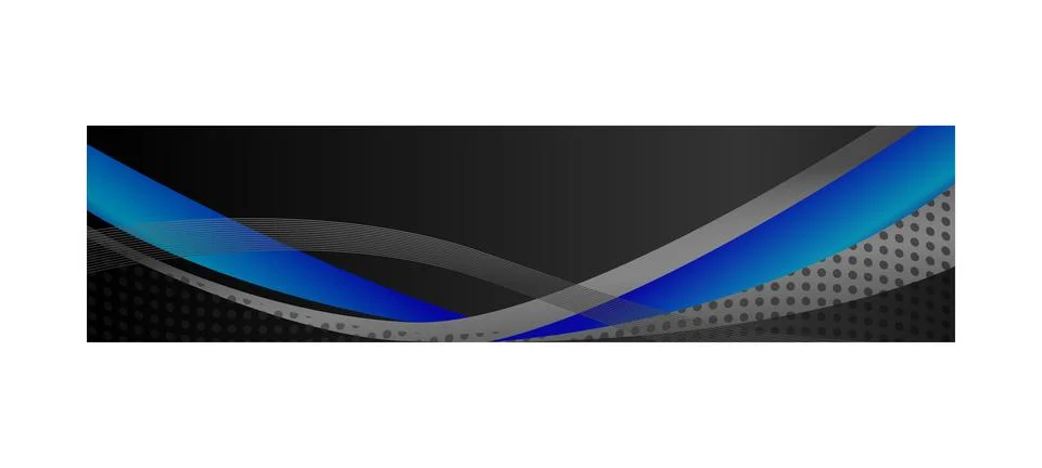 Abstract dynamic wavy header or banner design concept Stock Illustration