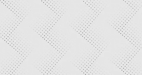 Abstract dynamic with white dots rhombus on transparent background Stock Footage 240219279