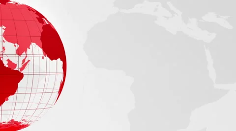 Abstract Earth Background, loop, red Video stock 53929100
