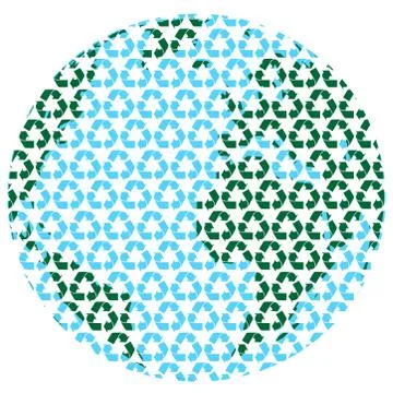 Abstract earth Stock Illustration