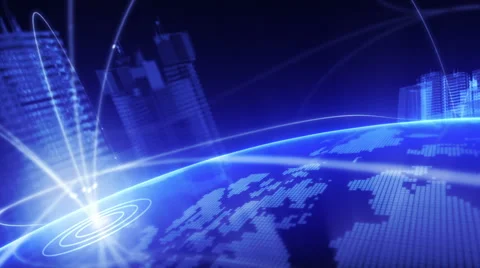 Abstract earth from Space Stock Footage 44889480