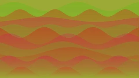 Abstract Earth Tone Background with Fluid Wavy Layers and Organic Shapes in.. Stock Illustration