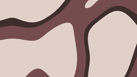 Abstract Earthy Shapes Flowing Animation on Neutral Background 스톡 동영상 336643299