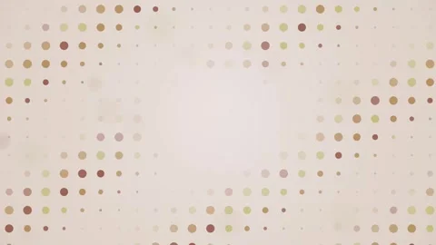 Abstract Earthy Tone Halftone Dot Pattern Seamless Loop Background Stock Footage 344846097