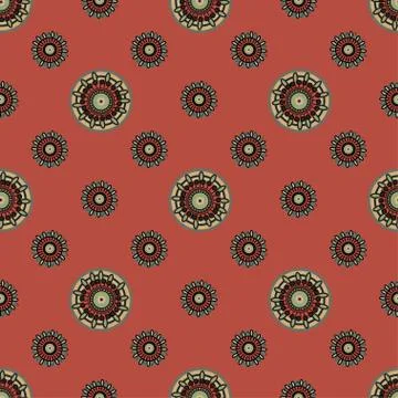 Abstract East seamless pattern background Illustrazione stock