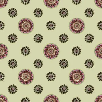 Abstract East seamless pattern background Stock-Illustration