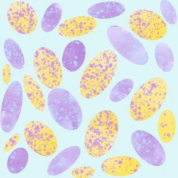 Abstract easter background, easter eggs, easter card, banner, Illustrazione stock