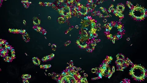 Abstract Easter Background 库存影片 343597694