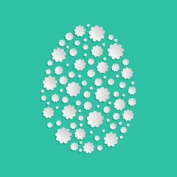 Abstract easter background Stock Illustration