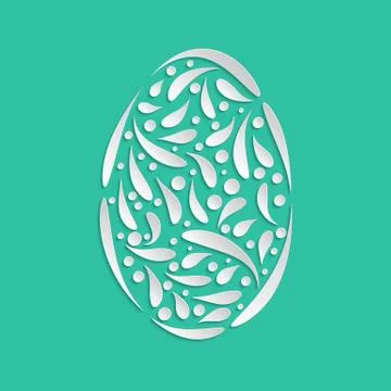 Abstract easter background Stock Illustration