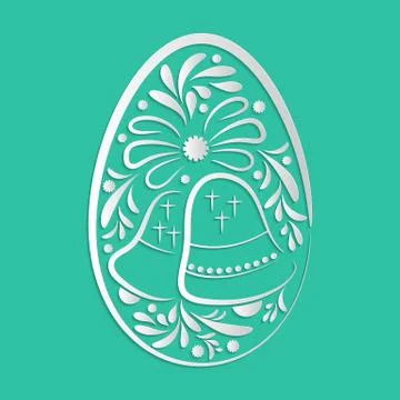 Abstract easter background Stock Illustration