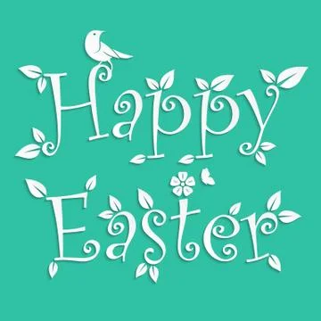 Abstract easter background Stock Illustration