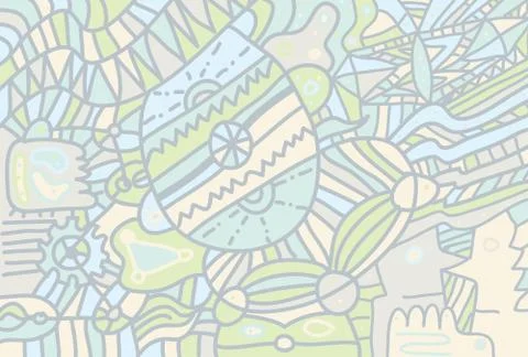 Abstract easter background Illustrazione stock