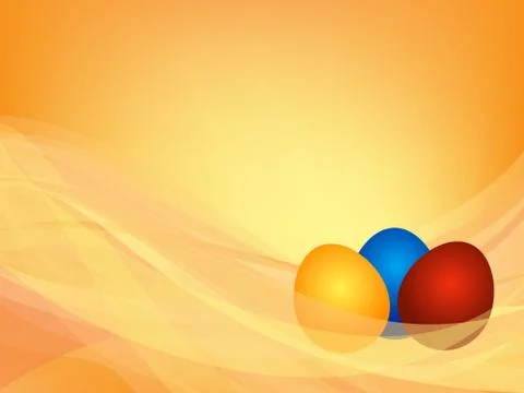 Abstract easter card Stock Illustration