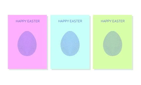 Abstract Easter card. 스톡 일러스트