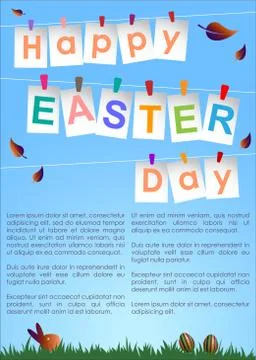 Abstract of Easter Day イラスト素材