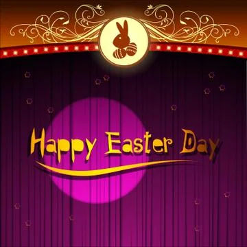 Abstract of Easter Day Illustrazione stock