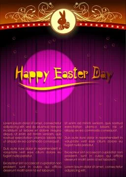 Abstract of Easter Day Stock Illustration