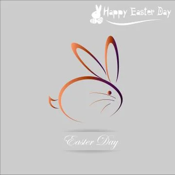 Abstract of Easter eggs Illustrazione stock