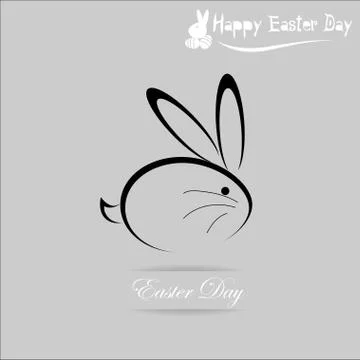Abstract of Easter eggs Stock Illustration