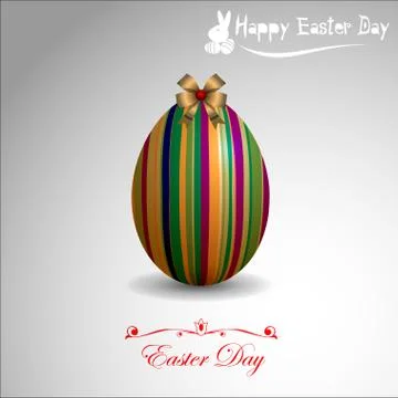Abstract of Easter eggs Stock Illustration