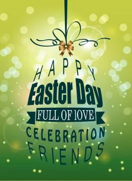 Abstract of Easter eggs Stockillustratie