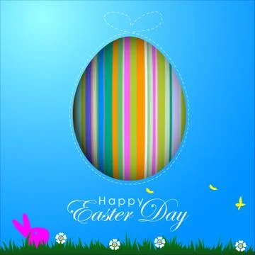 Abstract of Easter eggs. 스톡 일러스트